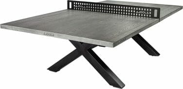 Joola Berkshire Gray Outdoor ping pong table in grey.
